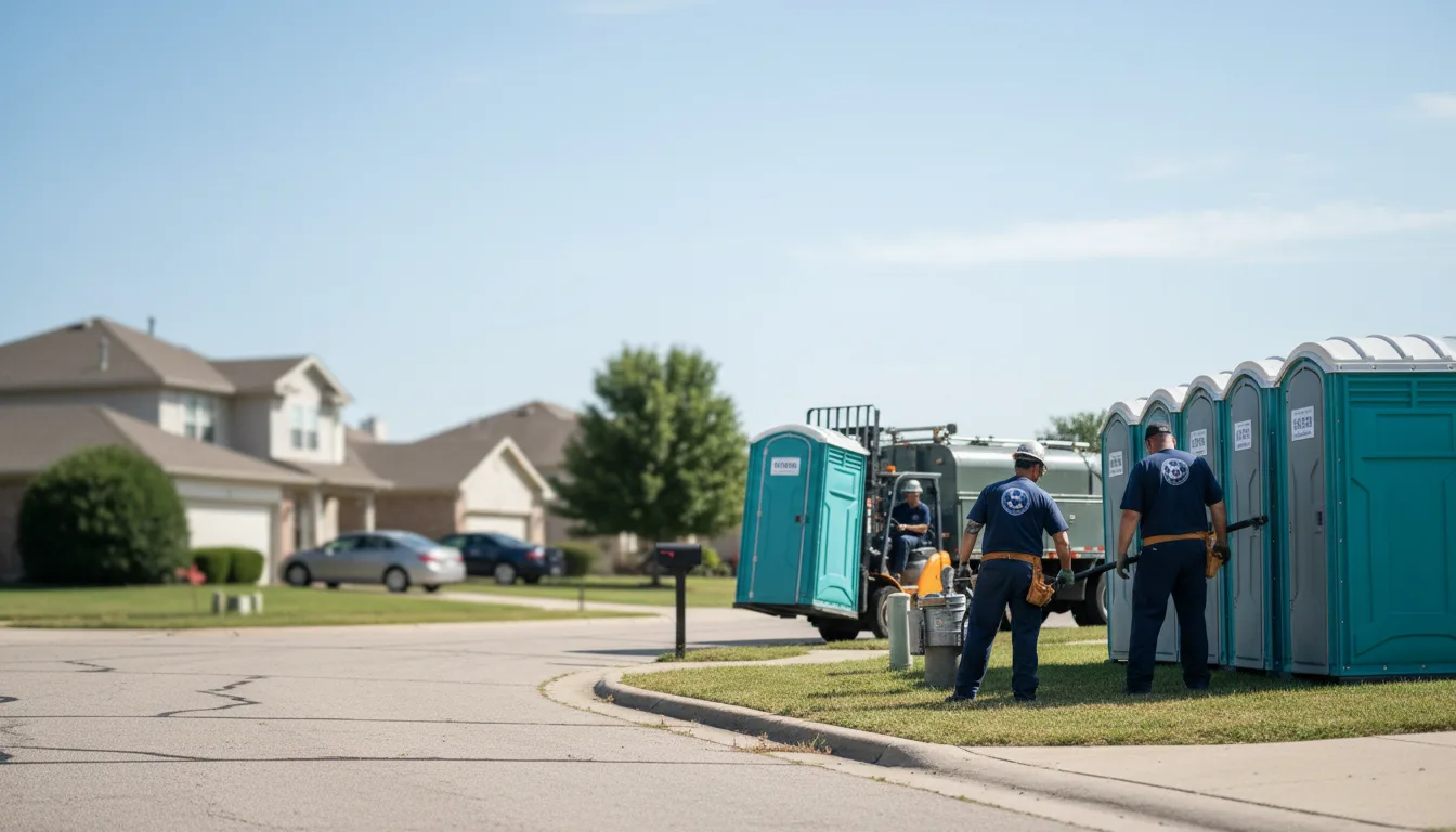 Porta Potty Rental in Columbia, MO near me